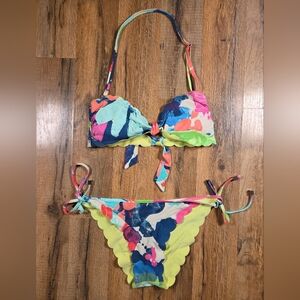 Zingara Colorful Abstract Bikini Set